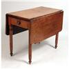 Image 1 : A FEDERAL CHERRYWOOD DROP LEAF TABLE