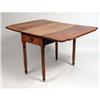Image 4 : A FEDERAL CHERRYWOOD DROP LEAF TABLE