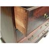 Image 5 : A GEORGE III WALNUT CHEST OF DRAWERS