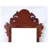 Image 2 : A CHIPPENDALE MAHOGANY LOOKING GLASS