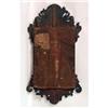 Image 4 : A CHIPPENDALE MAHOGANY LOOKING GLASS