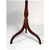 Image 3 : A FEDERAL CHERRYWOOD AND BIRCHWOOD CANDLESTAND