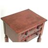 Image 2 : AN EMPIRE MAHOGANY TWO-DRAWER WORK TABLE