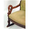 Image 5 : A VICTORIAN WALNUT ROCKING CHAIR