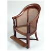 Image 1 : A RECENCY CARVED MAHOGANY CHILD`S CHAIR