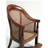 Image 3 : A RECENCY CARVED MAHOGANY CHILD`S CHAIR