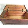 Image 4 : A PINE AND WALNUT LIFT-TOP BLANKET CHEST