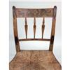Image 3 : A FEDERAL "FANCY-PAINTED" RUSH SEAT SIDE CHAIR