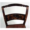 Image 7 : A PAIR OF JAPANNED AND STENCILED FANCY CHAIRS
