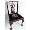 Image 4 : A PAIR OF QUEEN ANNE MAHOGANY SIDE CHAIRS