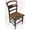 Image 7 : A GROUP OF FOUR ASSORTED JAPANNED AND STENCILED FANCY CHAIRS