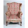 Image 4 : AN QUEEN ANNE STYLE MAHOGANY WING CHAIR
