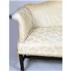Image 4 : A CHIPPENDALE-STYLE CAMELBACK UPHOLSTERED SOFA