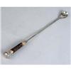 Image 7 : A BOXED SET OF STERLING SILVER MOUNTED HORN-LIKE BAR ITEMS
