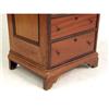 Image 3 : A VICTORIAN FIGURED MAHOGANY DIMINUTIVE TALL CHEST OF DRAWERS