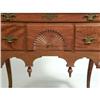 Image 6 : A CHIPPENDALE-STYLE CARVED AND FIGURED MAHOGANY DRESSING TABLE