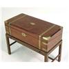 Image 2 : A REGENCY MAHOGANY INLAID LAP DESK ON STAND