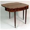 Image 3 : A FEDERAL FIGURED MAHOGANY GAMES TABLE