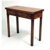 Image 1 : A GEORGE II FIGURED MAHOGANY GAMES TABLE