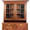 Image 2 : A FEDERAL FIGURED CHERRYWOOD DUTCH CUPBOARD