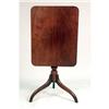 Image 1 : A FEDERAL MAHOGANY TILT TOP CANDLESTAND