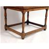 Image 3 : A PINE AND MAPLE DESK ON FRAME