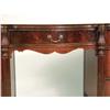 Image 4 : A FEDERAL STYLE MAHOGANY SERPENTINE-FRONT PEDESTAL DESK