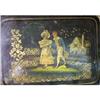 Image 2 : A VICTORIAN STENCIL-DECORATED TOLE TRAY