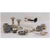 Image 1 : A GROUP OF SILVER PLATED TABLE ARTICLES