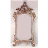 Image 1 : A ROCOCO-STYLE GILTWOOD OVERMANTLE MIRROR