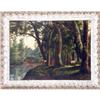 Image 1 : A FRAMED OIL ON CANVAS OF A BUCOLIC RIVER