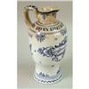 Image 4 : A BLUE AND WHITE DELFT JUG
