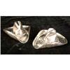 Image 1 : A PAIR OF SILVER-PLATED WESTERN-STYLE COWBOY HATS