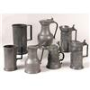 Image 1 : A GROUP OF THREE PEWTER STEINS