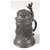 Image 9 : A GROUP OF THREE PEWTER STEINS