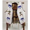 Image 1 : A NATIVE AMERICAN BEADED DEERSKIN VEST