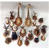 Image 1 : A MISCELLANEOUS GROUP OF COMPOSITION HANDPAINTED MINIATURE ANIMAL HEADS