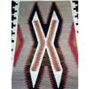 Image 2 : A NATIVE AMERICAN EARTHTONE WOVEN RUG
