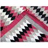 Image 4 : A POLYCHROME DIAMOND PATTERN NATIVE AMERICAN WOVEN RUG