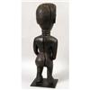 Image 5 : A CARVED AFRICAN FIGURE OF A WOMAN