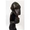 Image 2 : A CARVED AFRICAN FIGURE OF A MONKEY