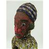 Image 2 : AN AFRICAN BEADED FIGURE OF A SEATED PERSON