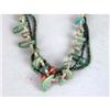 Image 5 : THREE NATIVE AMERICAN HEISHI NECKLACES WITH ALTERNATING TURQUOISE NUGGETS