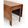 Image 2 : A FEDERAL TURNED MAHOGANY SIX-LEG DROP LEAF TABLE