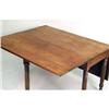 Image 4 : A FEDERAL TURNED MAHOGANY SIX-LEG DROP LEAF TABLE