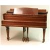 Image 3 : A ROSEWOOD BABY GRAND PIANO