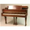 Image 4 : A ROSEWOOD BABY GRAND PIANO
