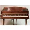 Image 5 : A ROSEWOOD BABY GRAND PIANO