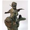 Image 2 : A PATINATED BRONZE SCULPTURE