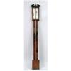 Image 1 : A GEORGE III INLAID MAHOGANY STICK BAROMETER
